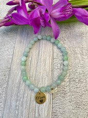 BRACCIALE MAMMA PIETRA DURA ACQUA