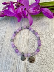 BRACCIALE MAMMA PIETRA DURA VIOLA