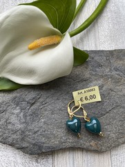 ORECCHINI CUORE IN CERAMICA OTTANIO