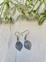 ORECCHINI FILIGRANA GOCCIA GRIGIO