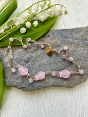 BRACCIALE GIROGOLA UNCI PESCIOLINO ROSA