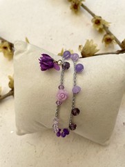 BRACCIALE GIROGOLA UNCI VIOLA