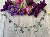 BRACCIALE CHARMS GUFI E LIBELLULE