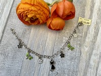BRACCIALE CHARMS LIBELLULE E FIORI