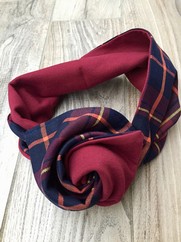 FASCIA INVERNALE SCOZZESE ROSSO
