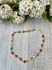 CAVIGLIERA CUORICINI MULTICOLOR ESTATE