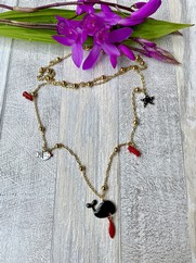 COLLANA BALENA NERA