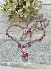 COLLANA UNCINETTO CHARMS STREGATTO