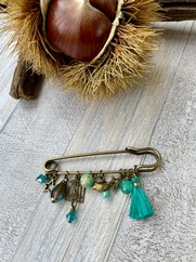 SPILLA CHARMS BRONZO CON NAPPINA OTTANIO