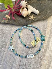 GIROCOLLO PESCE CERAMICA POIS BIANCO
