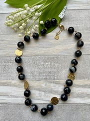 COLLANA PIETRA DURA NERO
