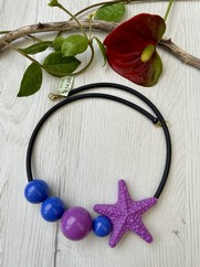GIROCOLLO PVC E STELLA MARINA RESINA LAVANDA