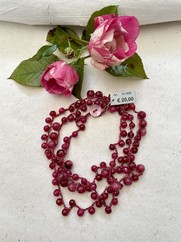 COLLANA UNCINETTO MAGENTA