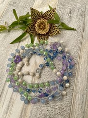 COLLANA UNCINETTO COLORI PASTELLO