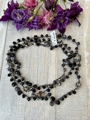 COLLANA UNCINETTO NERO