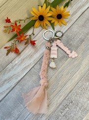 PORTACHIAVI CHARMS FARO ROSA