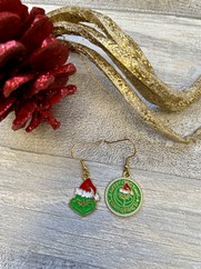 ORECCHINI NATALE IL GRINCH
