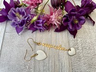 ORECCHINI KEEPCALM CON IL CUORE