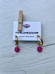 CREOLA CON FIORELLINO FUCSIA