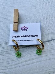 CREOLA CON FIORELLINO VERDE