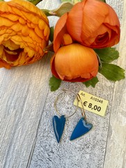 CREOLE CUORE SMALTATO BLU