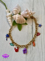 BRACCIALE CHARMS MARE MULTICOLOR