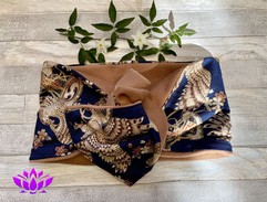 FASCIA INVERNALE AQUILA BLU BEIGE