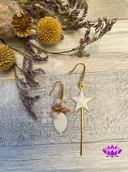 ORECCHINI STELLA PALLONCINO BIANCO