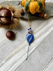 CIONDOLO PALLONCINO BLU