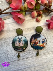 ORECCHINI VINTAGE FIABA BIANCANEVE