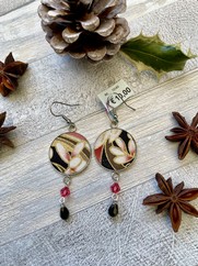 ORECCHINI COTONE GIAPPONESE MAGNOLIA STELLATA