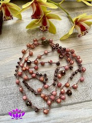 COLLANA UNCINETTO ROSA ANTICO