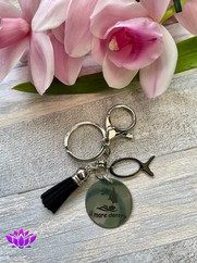 PORTACHIAVI IL MARE DENTRO NERO