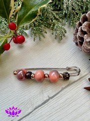 SPILLA BOULE CERAMICA ROSA PESCA 