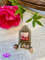 SPILLA GABBIETTA FARFALLE CIPRIA