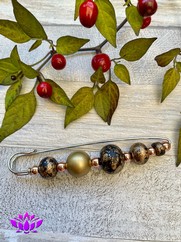 SPILLA BOULE CERAMICA NERO 